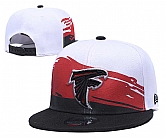 Falcons Team Logo White Black Adjustable Hat GS,baseball caps,new era cap wholesale,wholesale hats